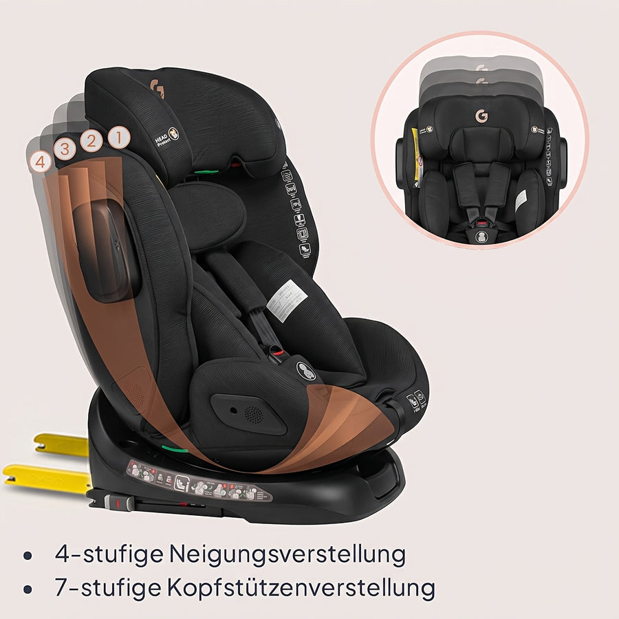 Repose-tête universel pour siège auto, approuvé I-Size