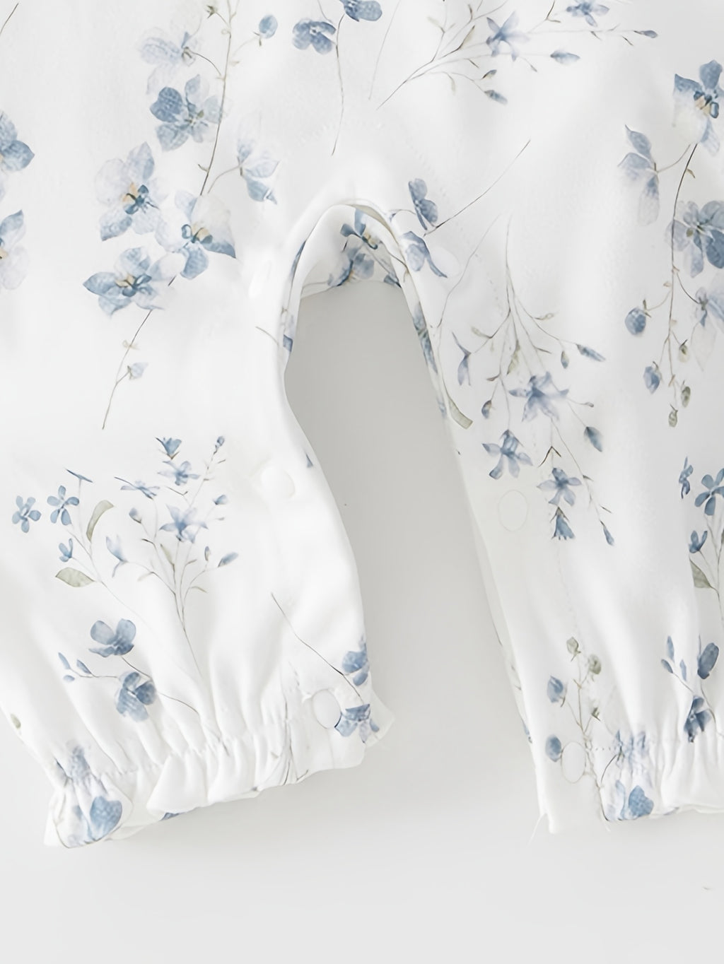 Nouvelle Arrivée Printemps Barboteuse à Manches Longues en Pur Coton