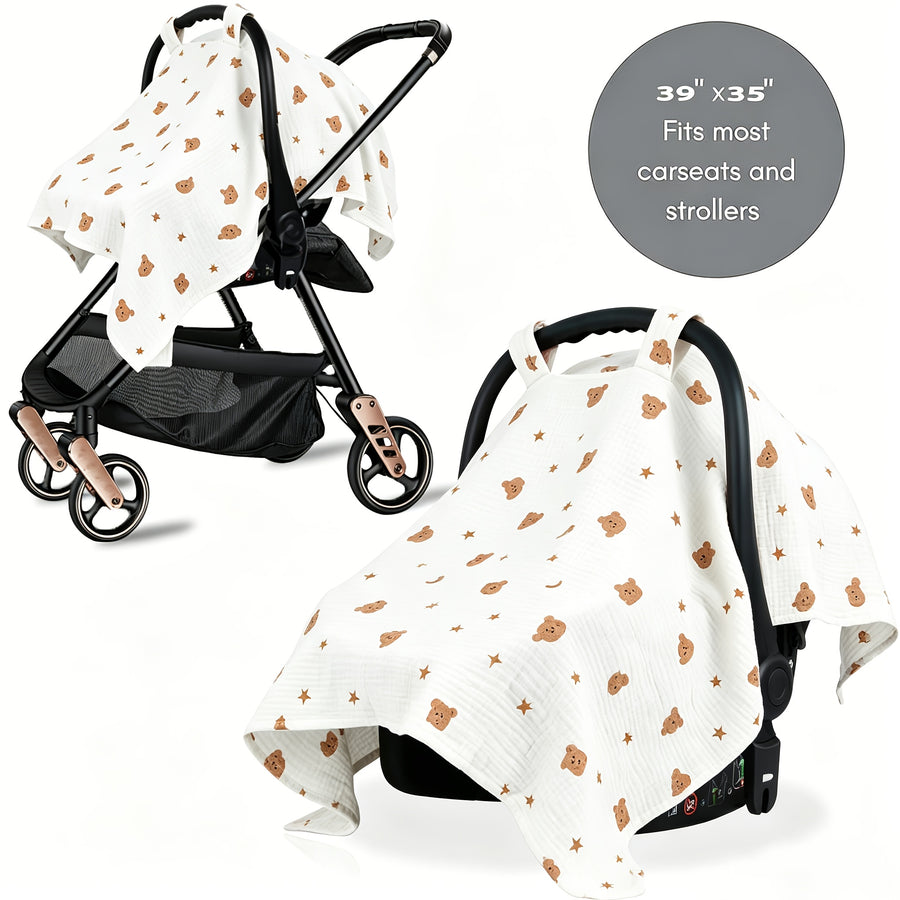 1 Housse de siège de berceau pour bébé, coupe-vent — Monptitlou