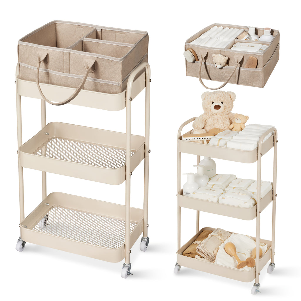 Chariot à Couches et Rangement — Monptitlou