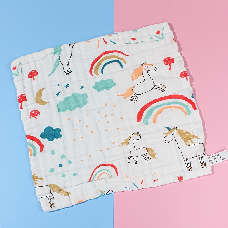 Mouchoirs de Bain en Mousseline pour Bébé, Chiffon Doux pour le Visage — Monptitlou