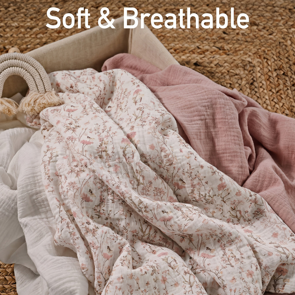 Sleepy Star Mousselines d'emmaillotage pour bébé, lot de 2 — Monptitlou