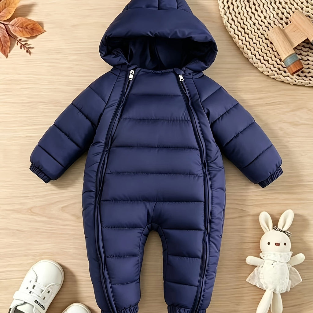 Combinaison d'hiver pour bébé, double fermeture éclair — Monptitlou