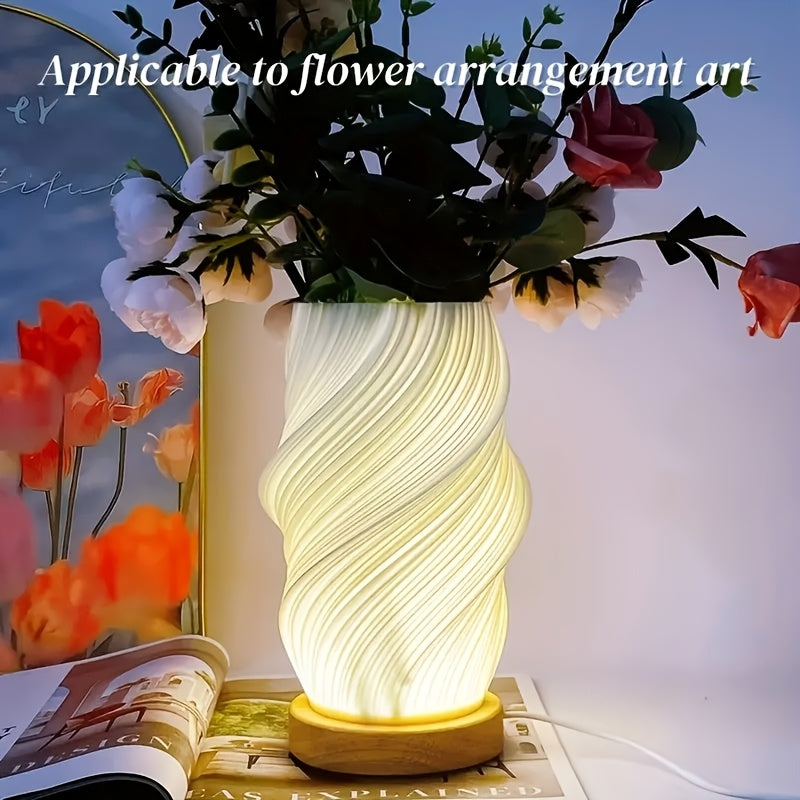 Veilleuse décorative pour chambre, abat-jour imprimé en 3D — Monptitlou