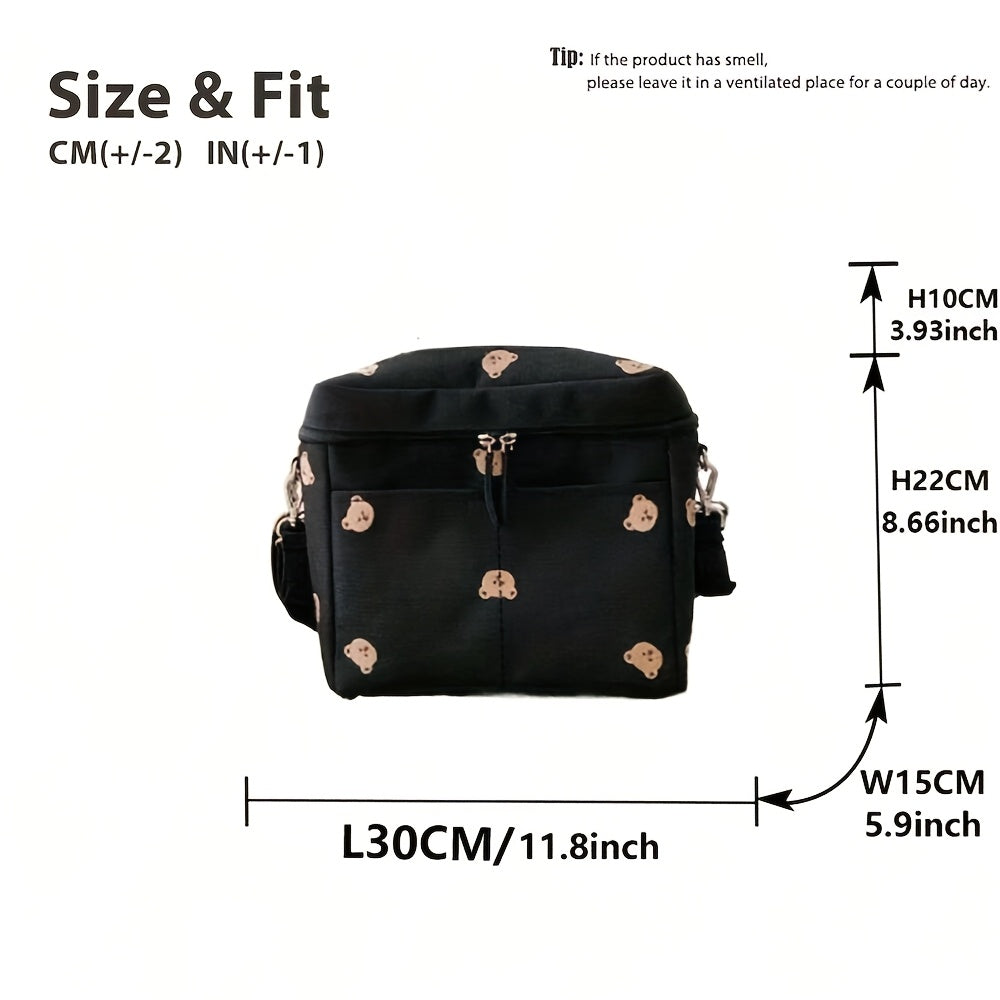 1 Sac Isotherme Parent Multi-Ours Brodé — Monptitlou
