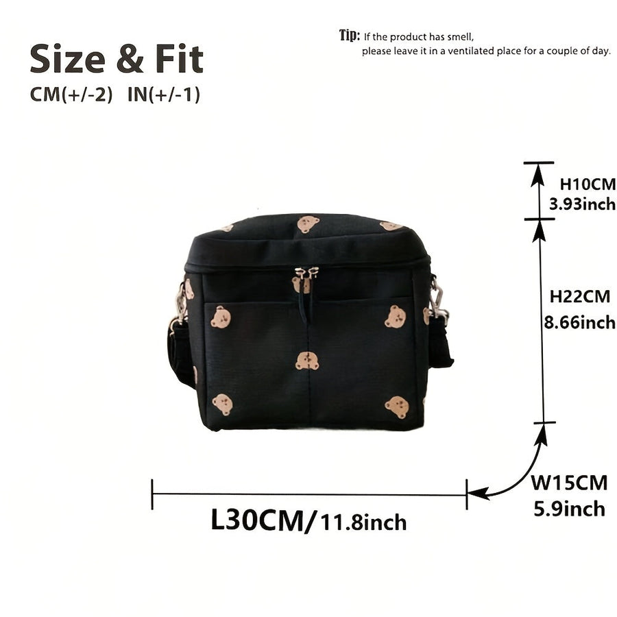 1 Sac Isotherme Parent Multi-Ours Brodé — Monptitlou