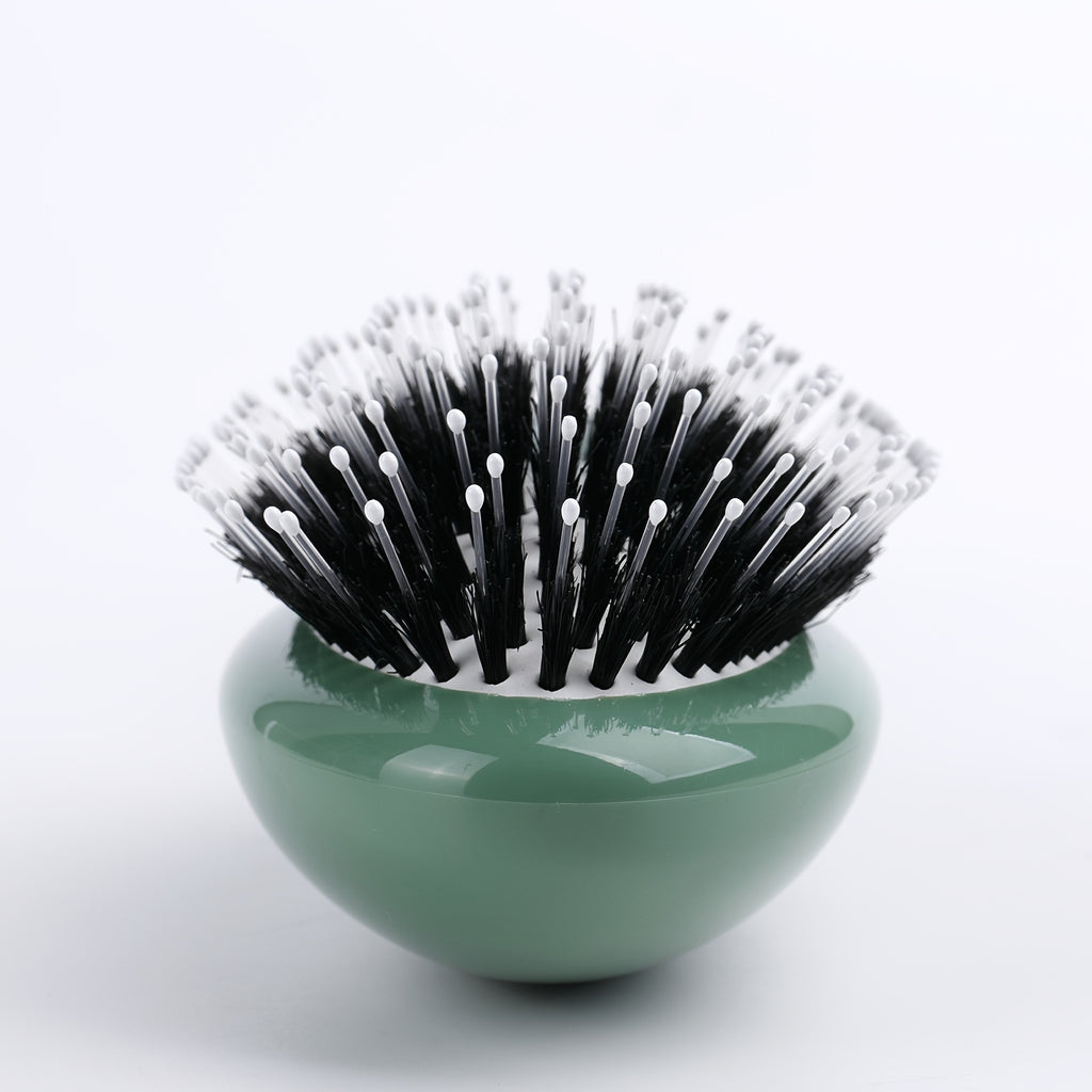1 brosse à cheveux à poils naturels — Monptitlou