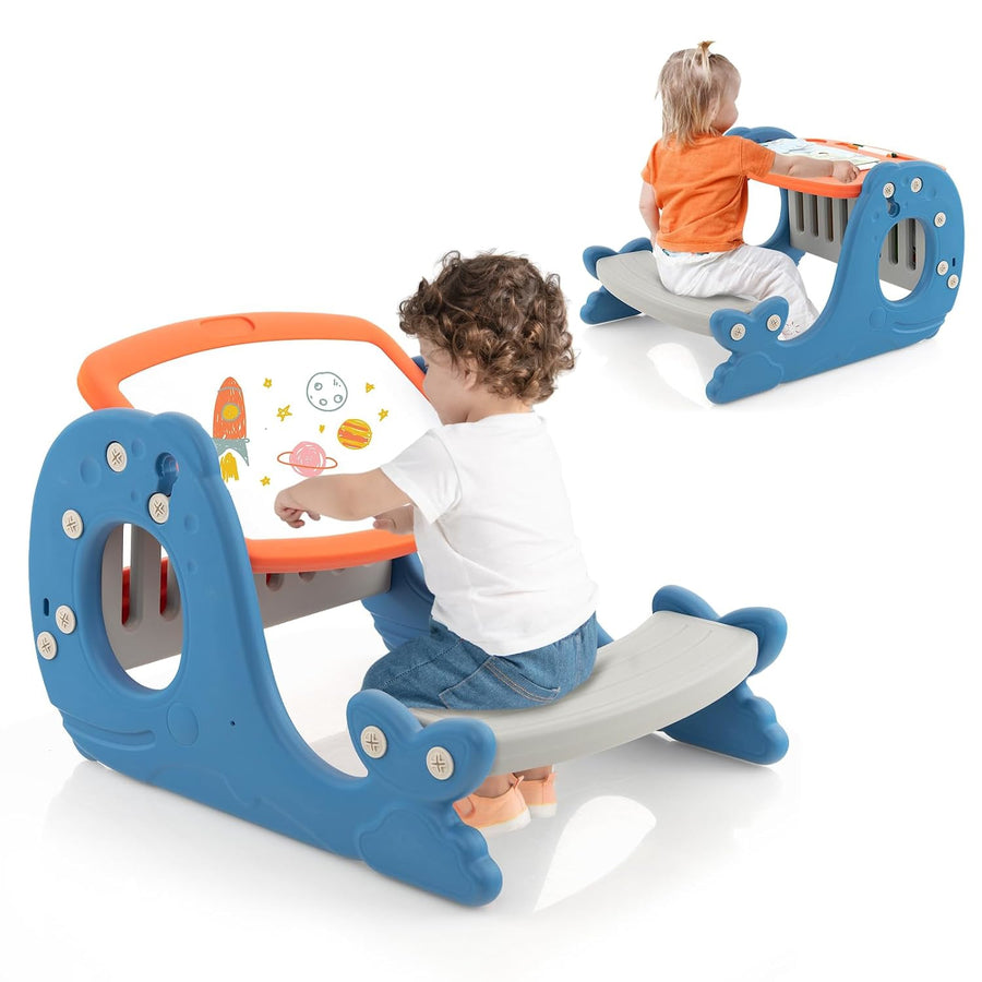 Ensemble de table d'activités convertible pour enfants — Monptitlou