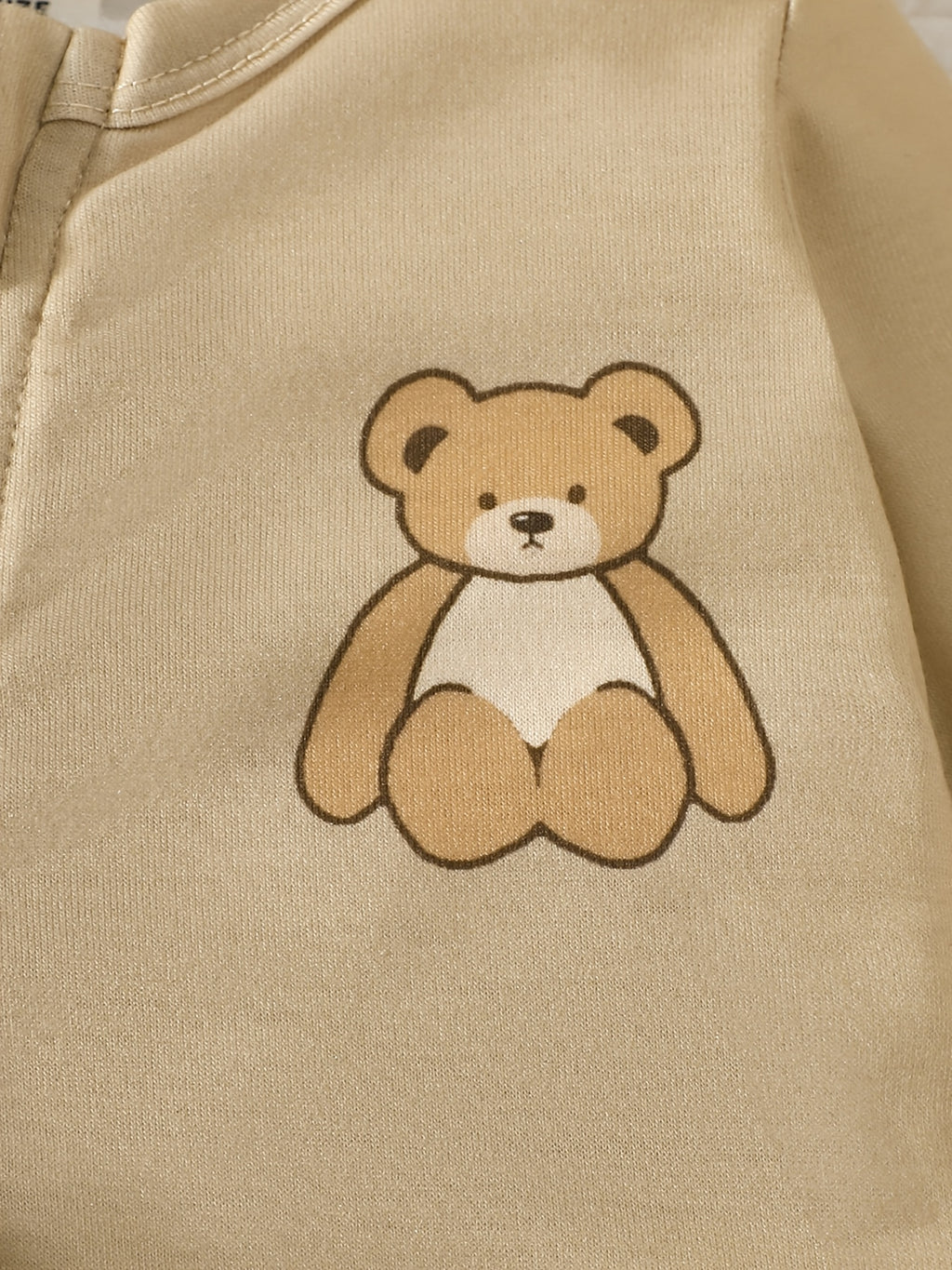 Ensemble 2 pièces body à manches longues imprimé ours — Monptitlou