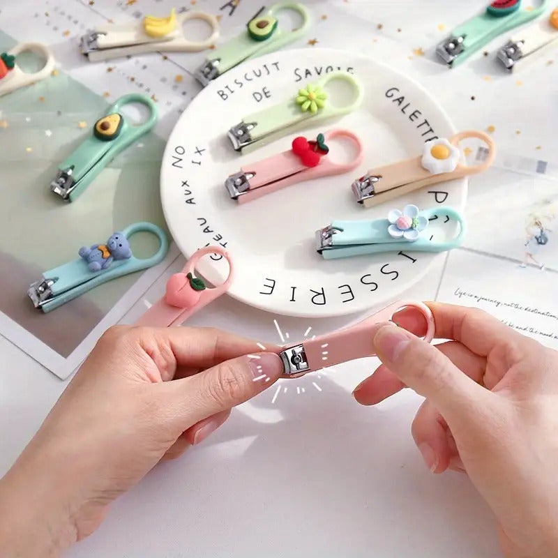 Coupe-ongles miniatures colorés, pliables — Monptitlou