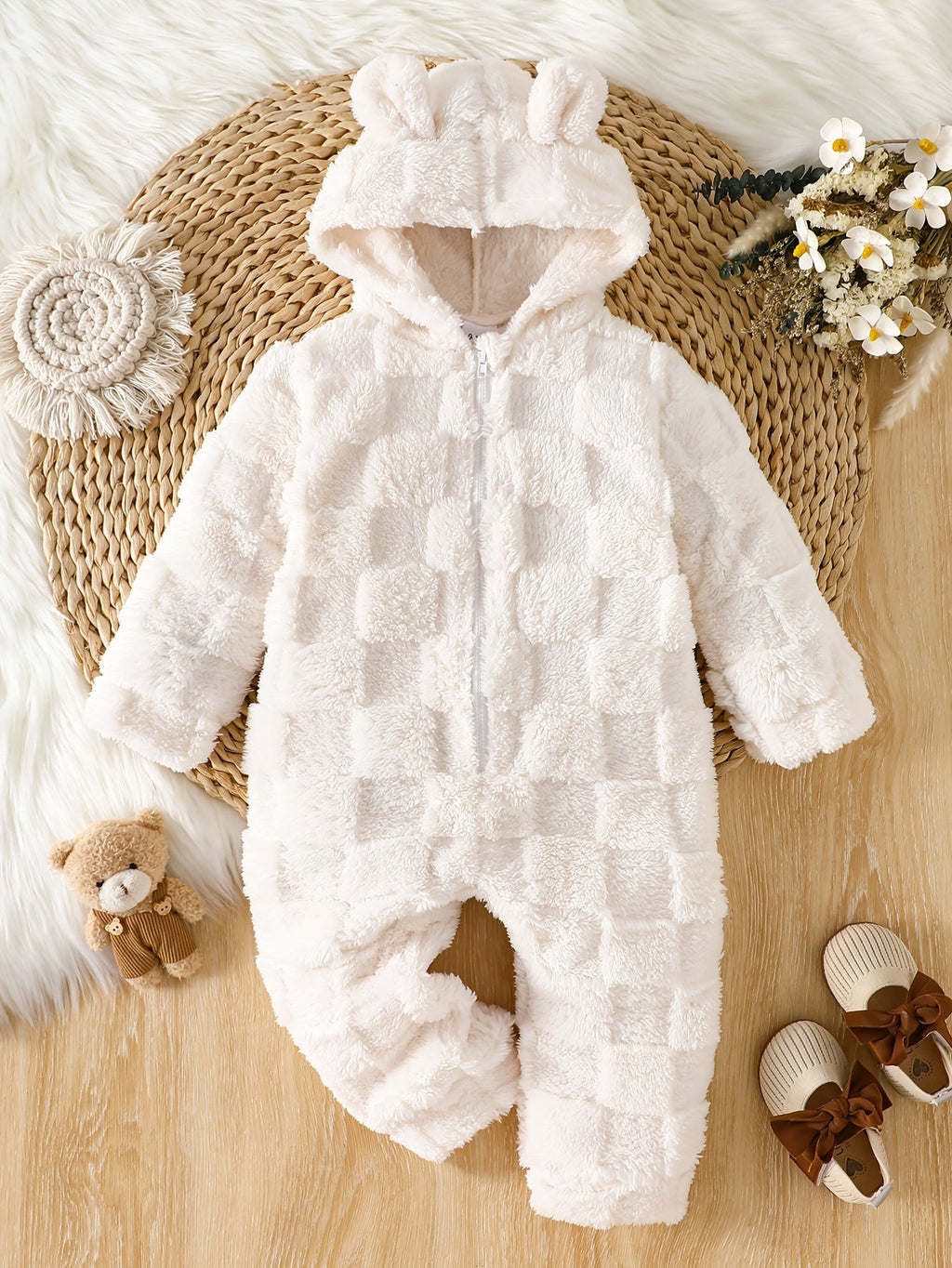 Combinaison douce et chaude pour bébé automne-hiver — Monptitlou