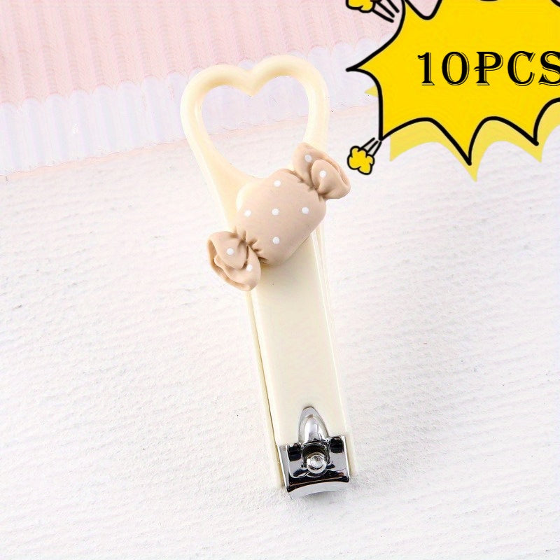 Laser Gravure Personnalisation Disponible Ce Coupe-ongles Cœur Cartoon — Monptitlou
