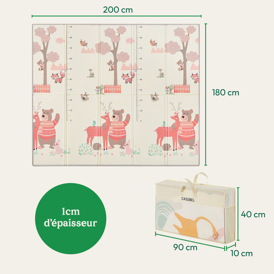 Tapis de jeu pliable, tapis de sol imperméable, photo 17