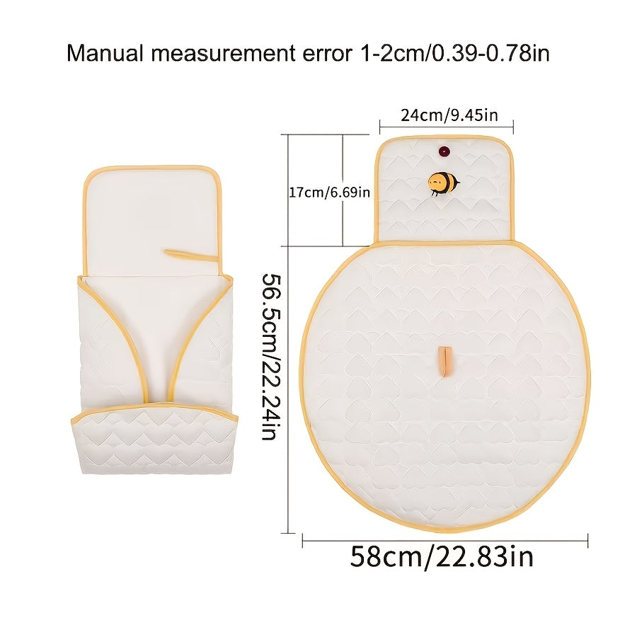 1 Tapis de Bébé Réutilisable. Pliable. Simple à Utiliser. Facile à — Monptitlou