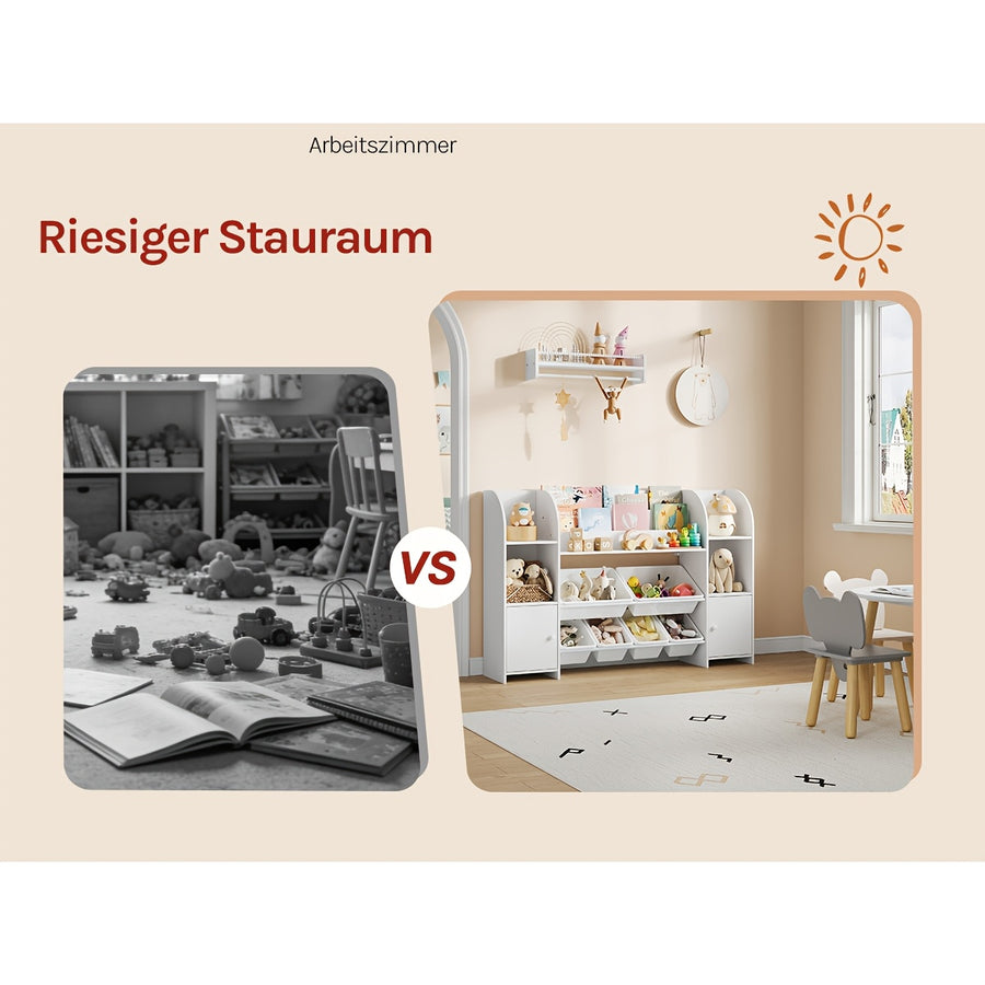 Étagère de rangement multifonctionnelle / Rangement pour magazines — Monptitlou