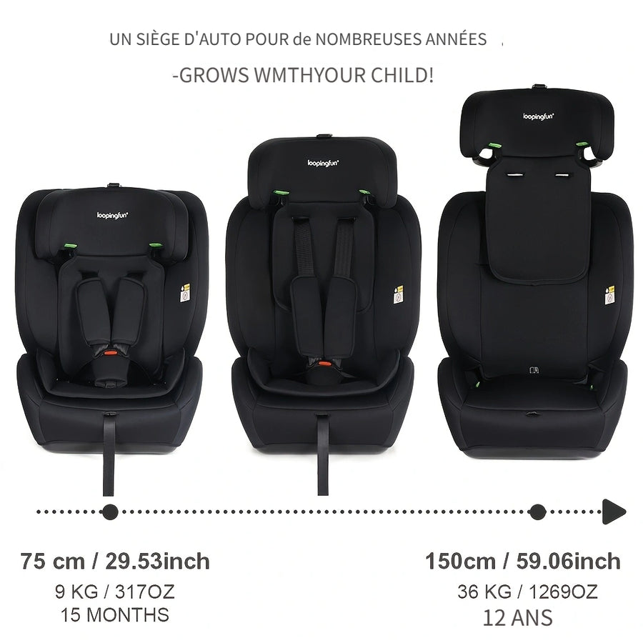 Siège auto de sécurité pour enfant R129