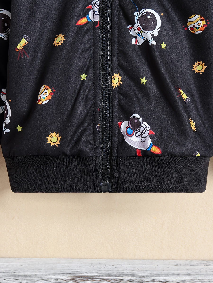 Veste à capuche doublée en polaire — Monptitlou