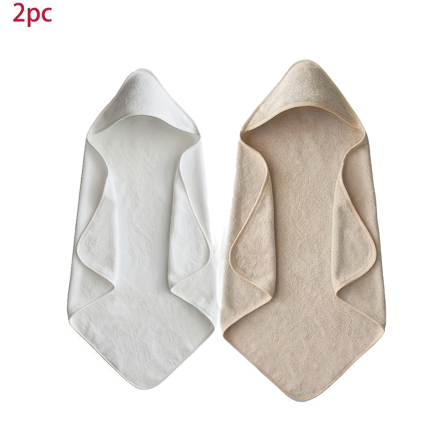 Serviettes de bain pour bébé avec capuche, très absorbantes — Monptitlou