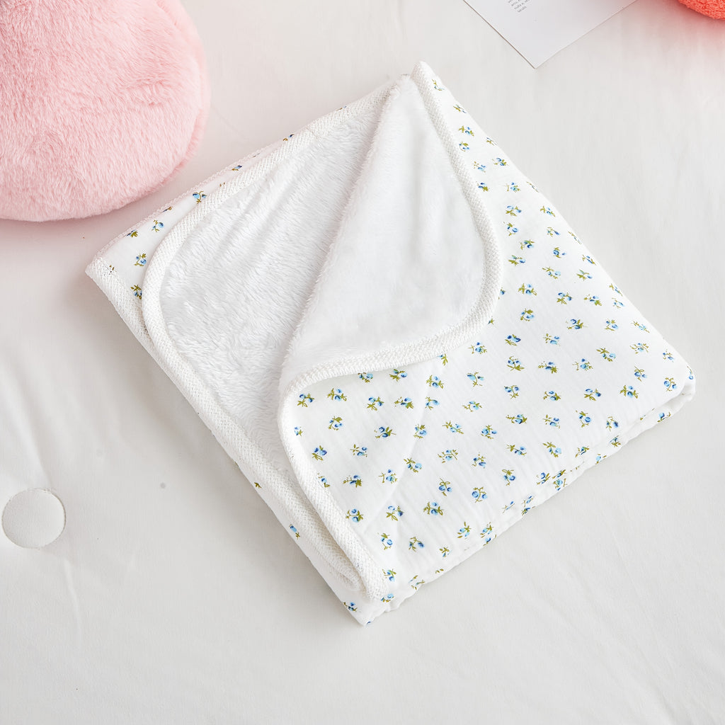 Couverture pour bébé en muslin minky pour filles et garçons — Monptitlou