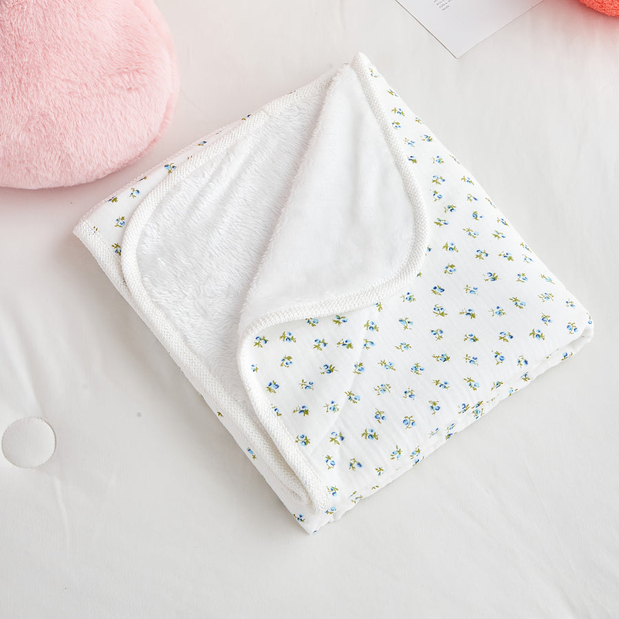 Couverture pour bébé en muslin minky pour filles et garçons — Monptitlou
