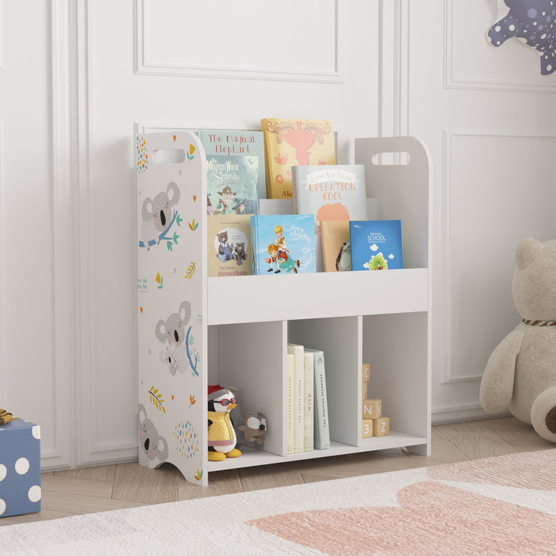 Étagère pour Enfants 'Røyrvik' avec 6 Compartiments Ouverts — Monptitlou Image