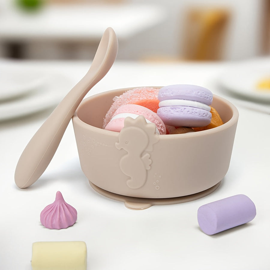 Bols bébé en silicone alimentaire — Monptitlou