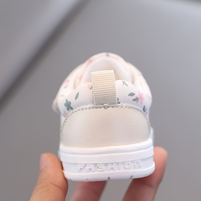 Chaussures bébé garçons et filles 1-2-3-4 ans motif floral mignon — Monptitlou