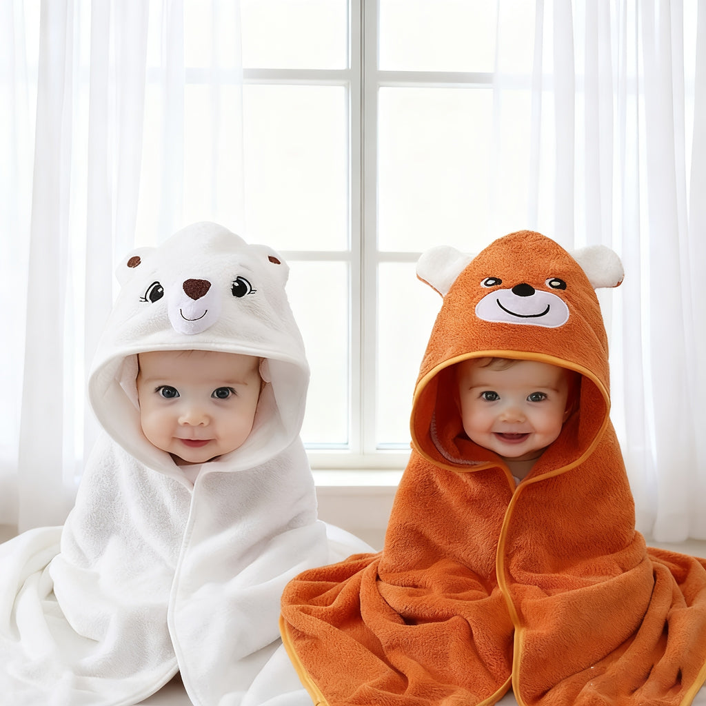 Nouvelles Serviettes de Bain Douces pour Bébé, Douces et Confortables — Monptitlou