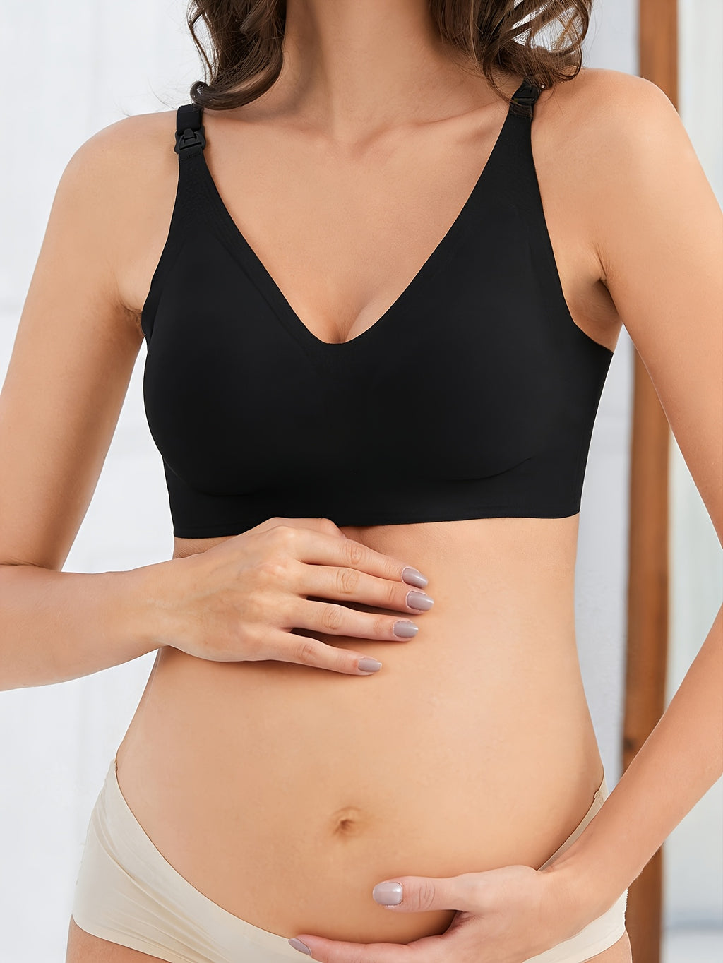 Soutien-gorge d'allaitement maternité 1 pièce, sans armatures