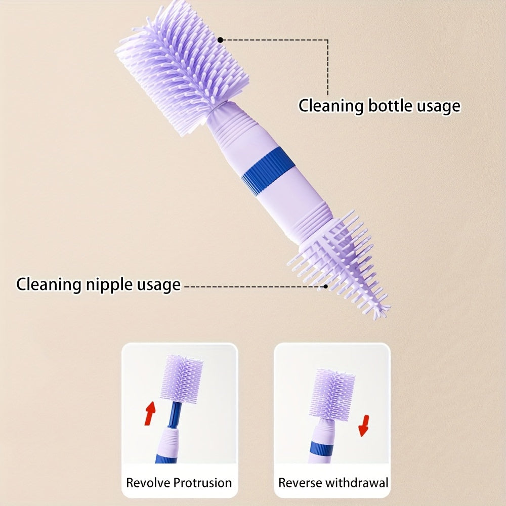 Kit de nettoyage portable tout-en-un pour biberons avec égouttoir — Monptitlou
