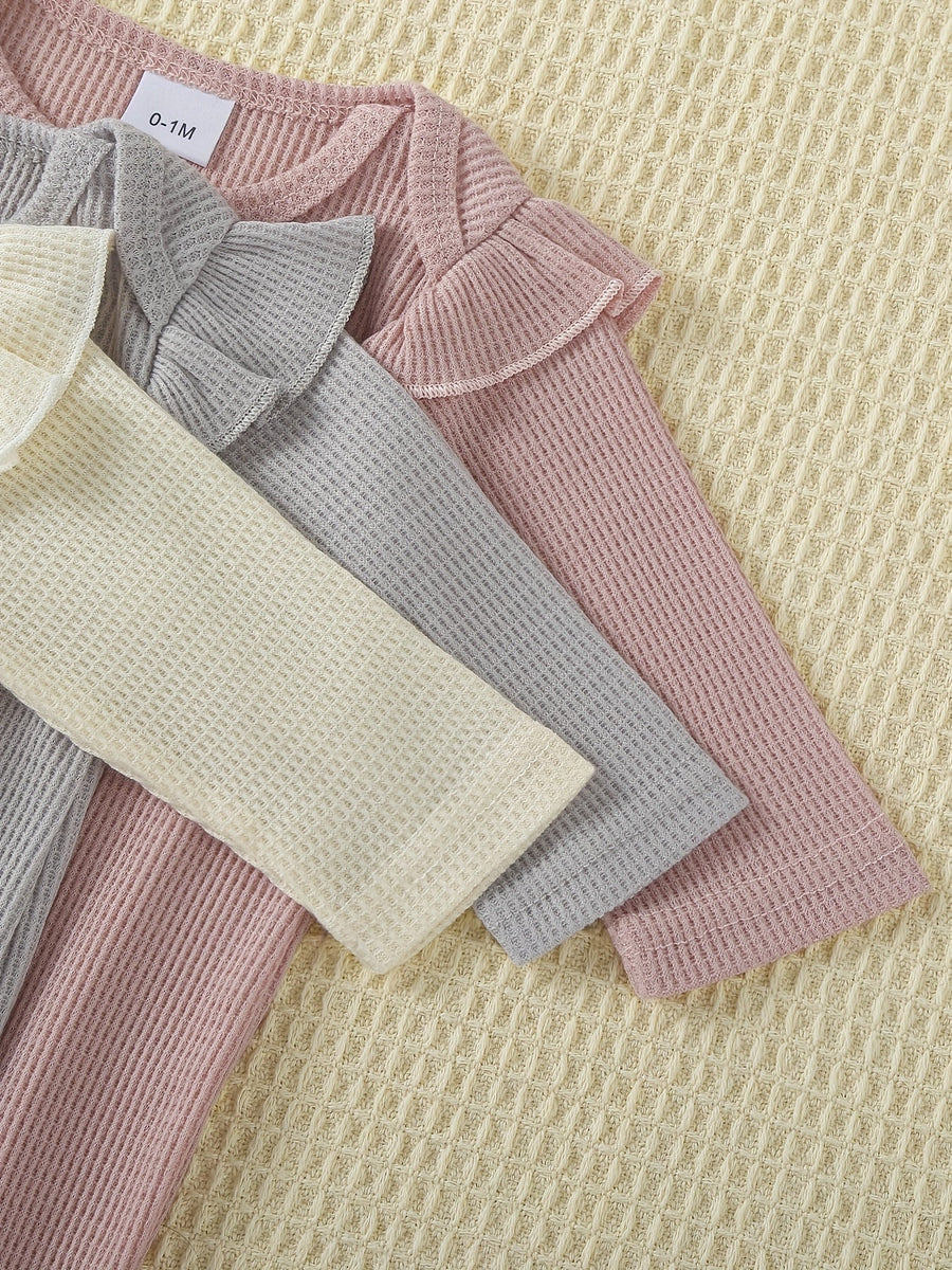 [Idéal pour l'extérieur] Ensemble de Trois Pièces pour Filles : Body de — Monptitlou