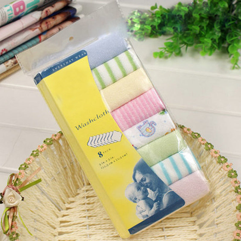 Serviettes Douces Couleurs Aléatoires pour Bébé — Monptitlou