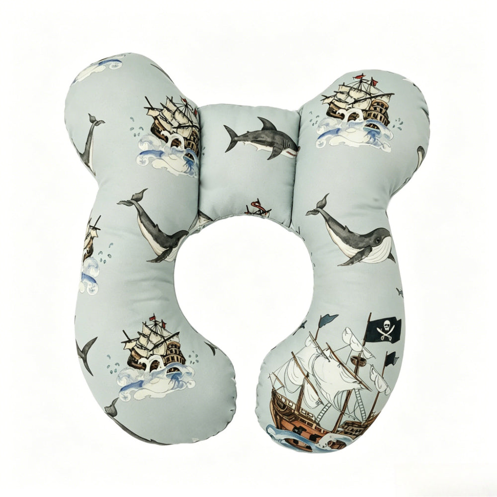 1 oreiller de poussette en forme de U — Monptitlou