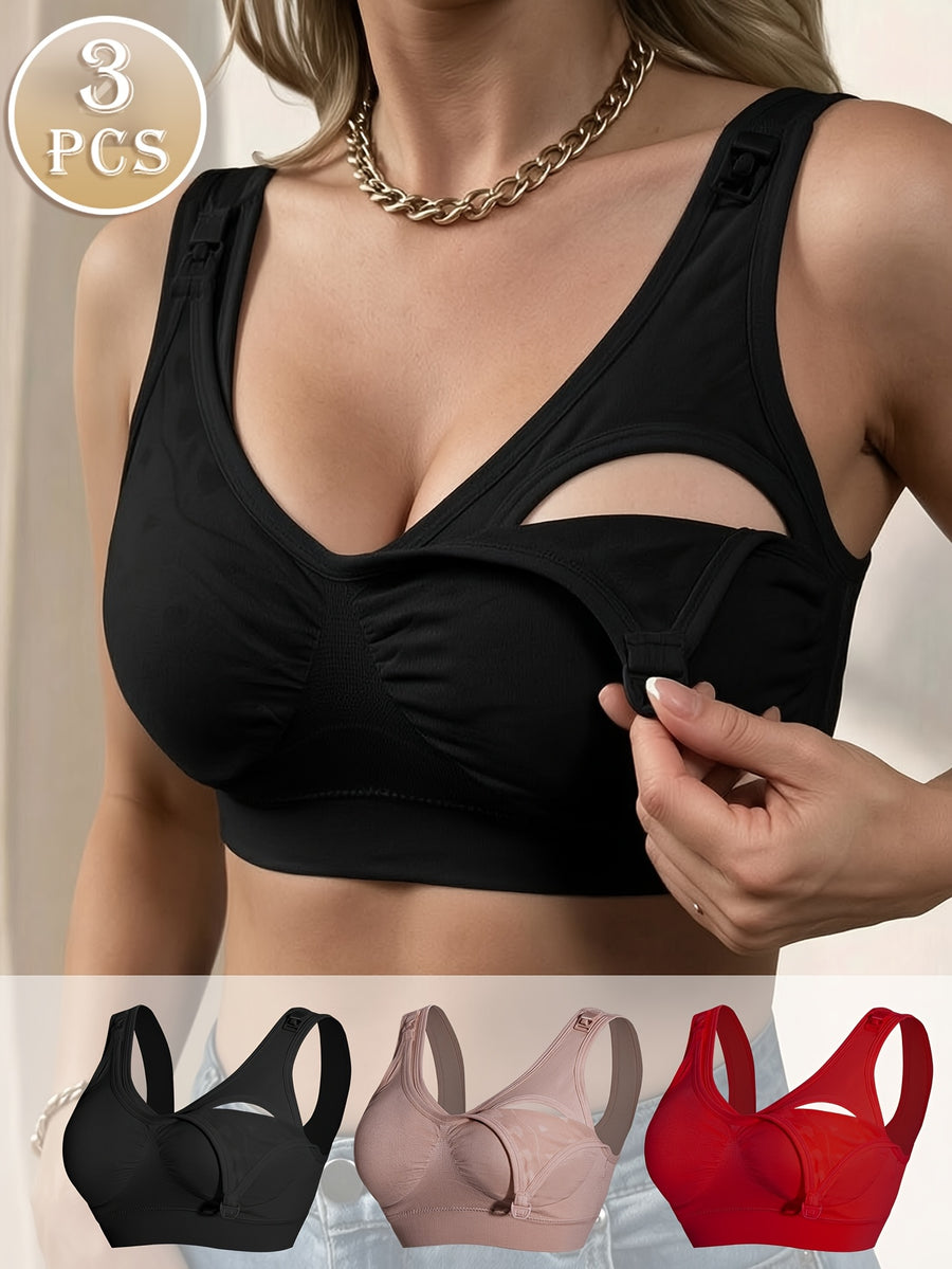 De soutiens-gorge d’allaitement sans armature et sans couture pour — Monptitlou