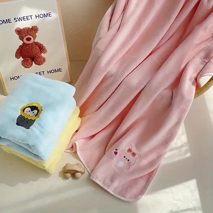 Nouvelle Serviette de Bain Pour Nouveau-né, Super Douce Et Absorbante — Monptitlou