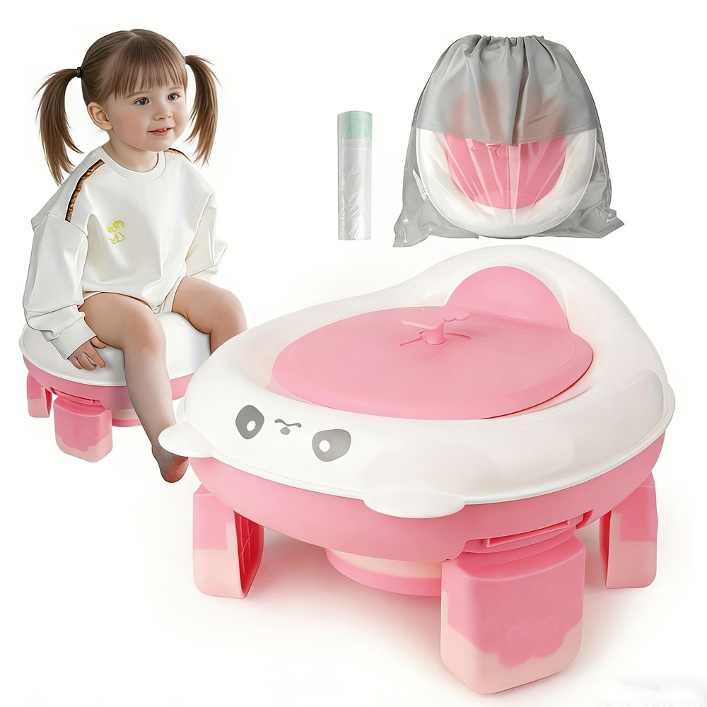 Pot d’apprentissage portable pliable pour tout-petits garçons et filles — Monptitlou