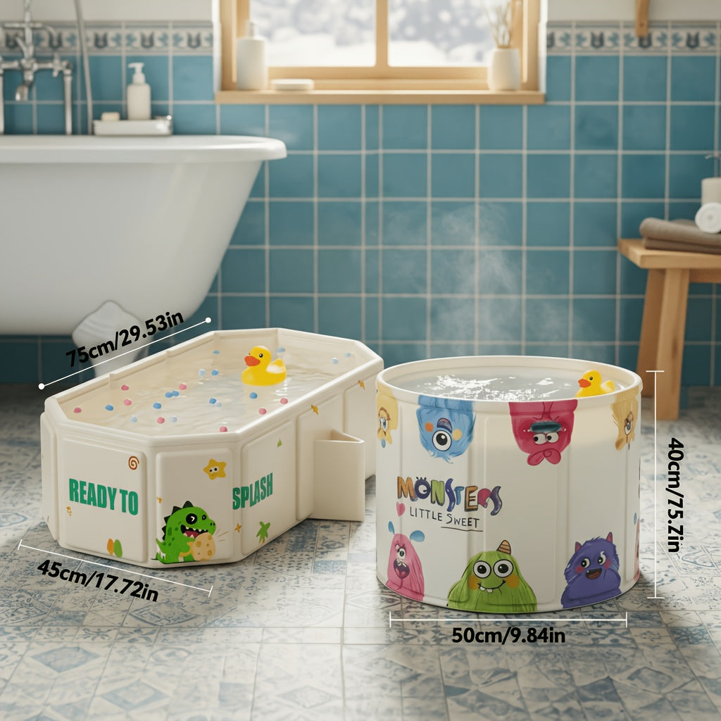 Baignoire pliante portable 1 pièce – Baignoire d'immersion autoportante — Monptitlou