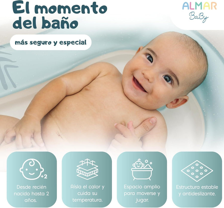 Baignoire pliable pour bébé jusqu'à 24 mois — Monptitlou
