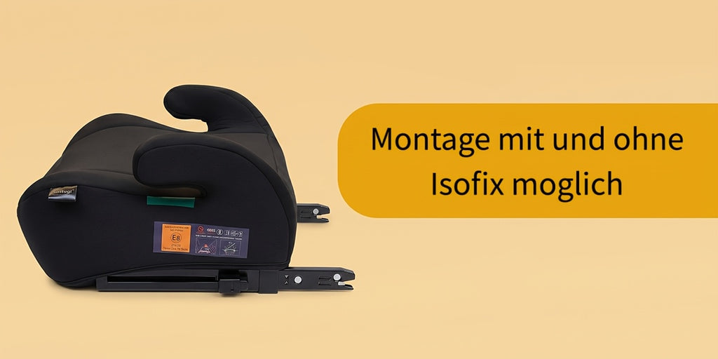 Siège rehausseur de voiture pour enfant I-Size ECE R129 avec ISOFIX — Monptitlou