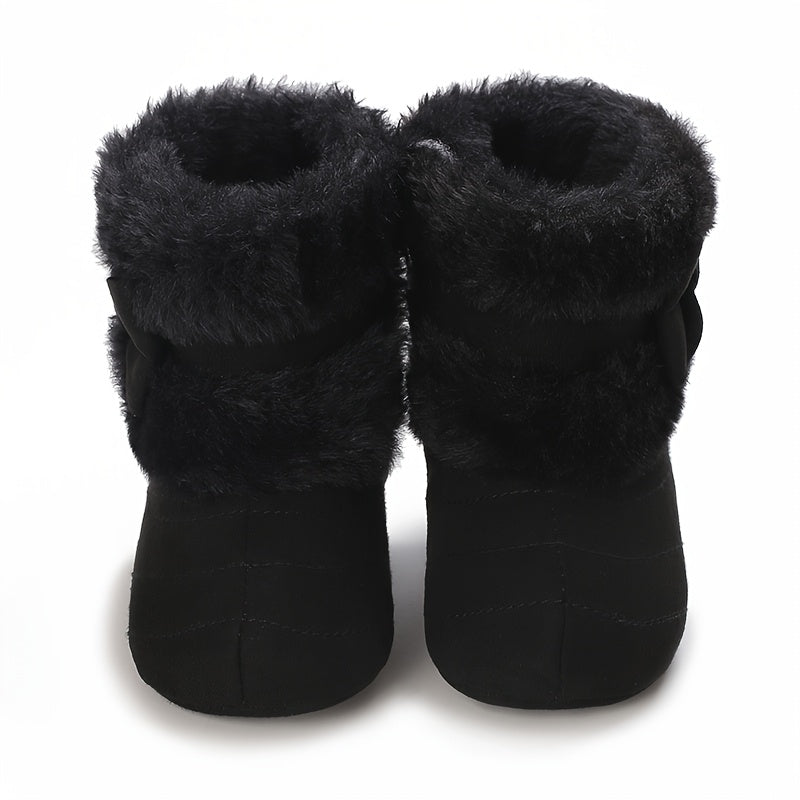 Chaussures pour bébé de 0 à 1 an Filles Hiver Polaire Confortable — Monptitlou