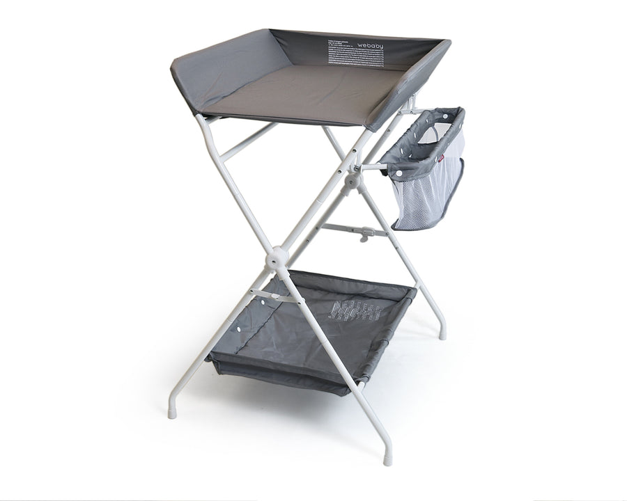 WEBABY - Table à langer pliante en acier MIO avec panier de rangement — Monptitlou