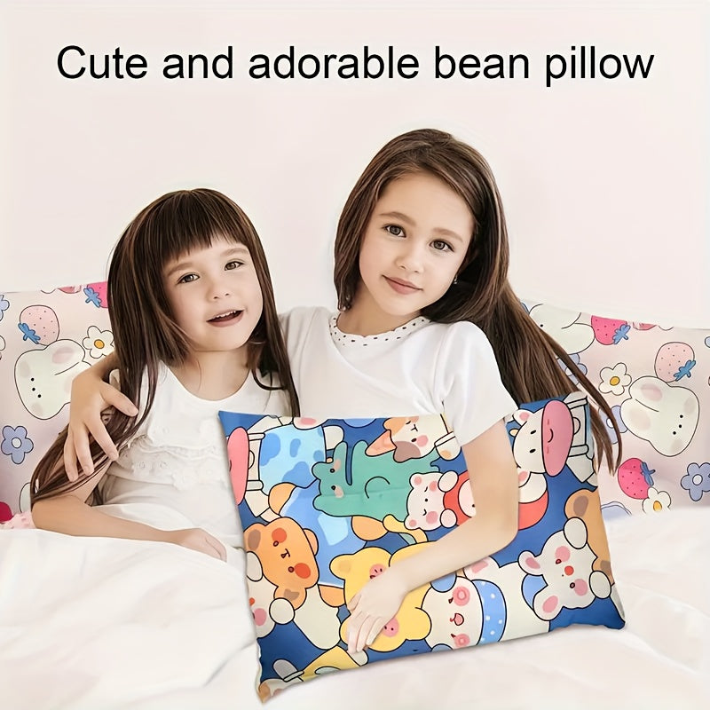 Oreiller Confortable en Peluche de Haricot pour Enfants — Monptitlou