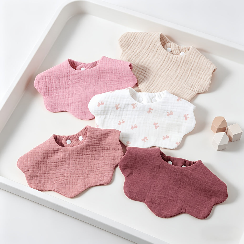 Bavoirs Baby Pure, bavoirs pour bébé de styles assortis — Monptitlou