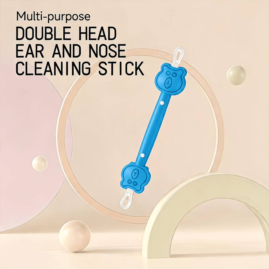 Outil de nettoyage 2-en-1 pour nez et oreilles en forme d'ours en — Monptitlou