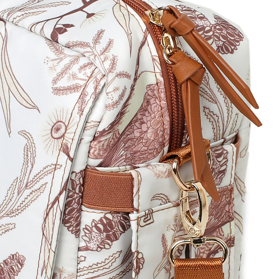 Sac parent à motif léopard, grande capacité pour maternité avec poche à — Monptitlou
