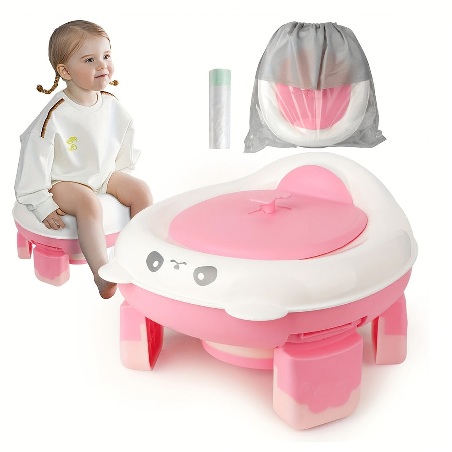 Pot d’apprentissage portable pliable pour tout-petits garçons et filles — Monptitlou