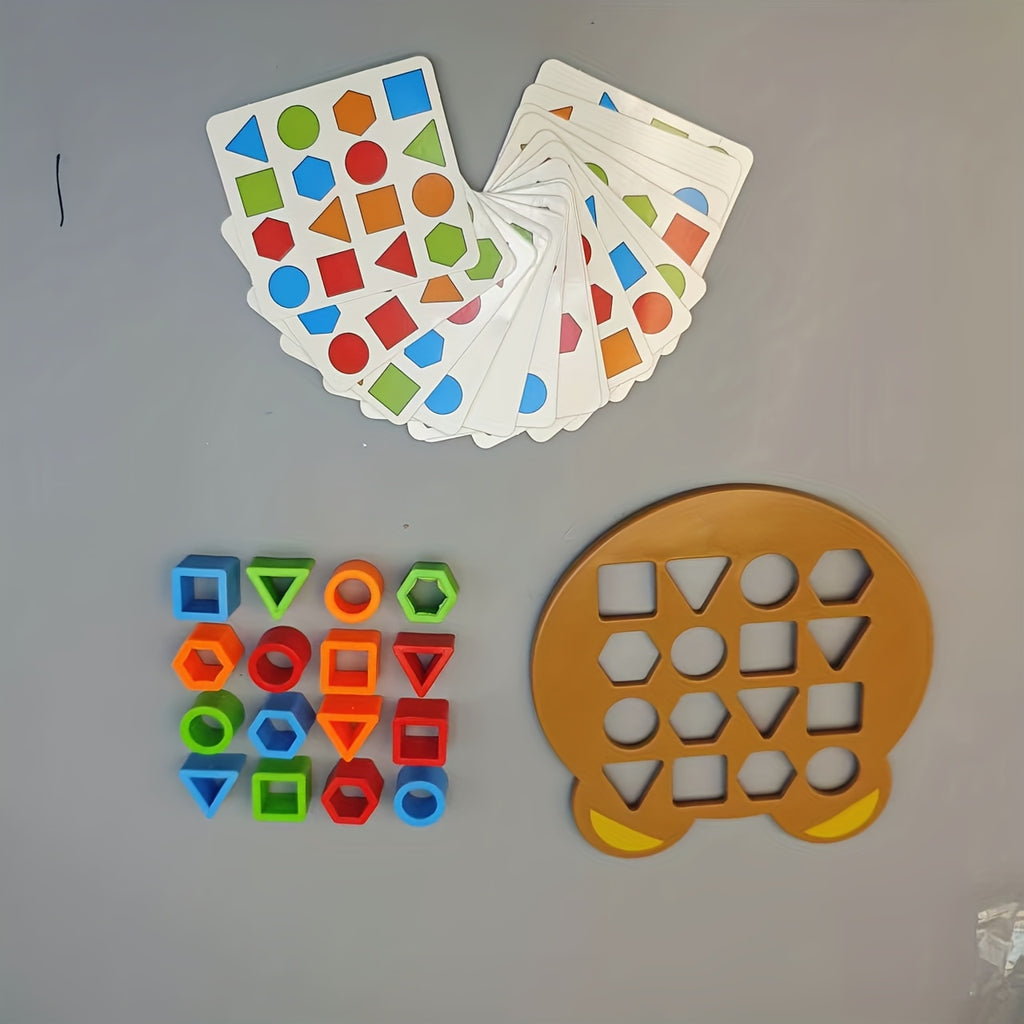 Jeu de correspondance de formes géométriques — Monptitlou
