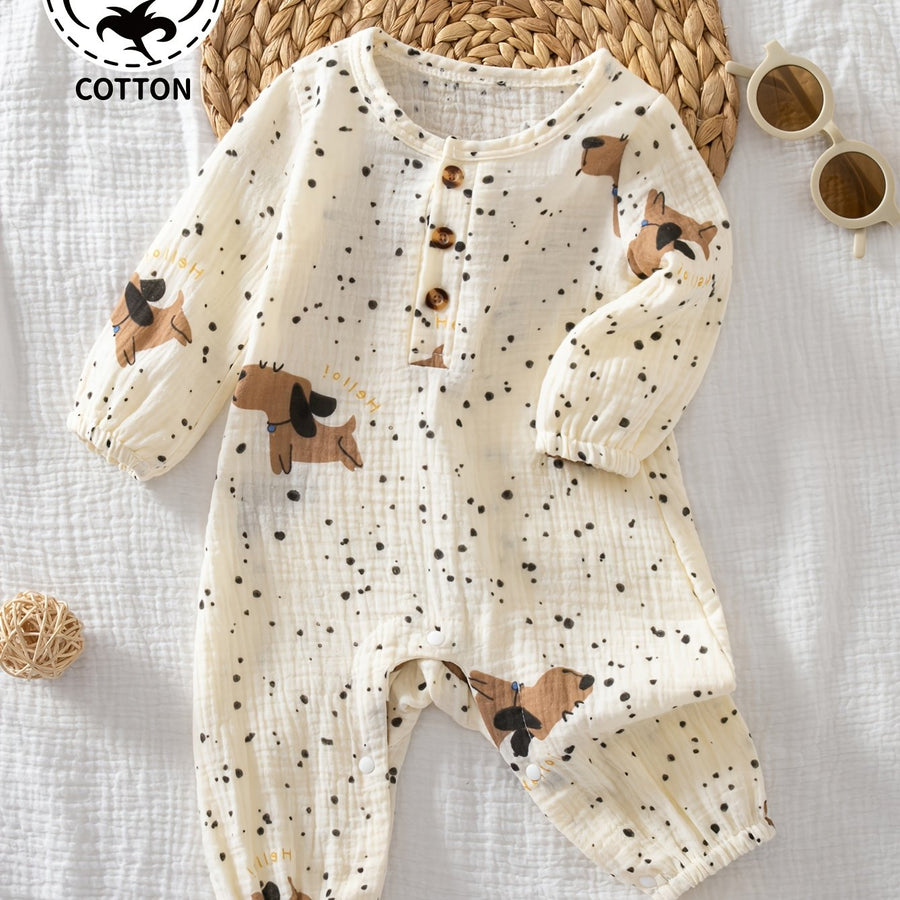 Grenouillère à manches longues pour bébé et enfant — Monptitlou