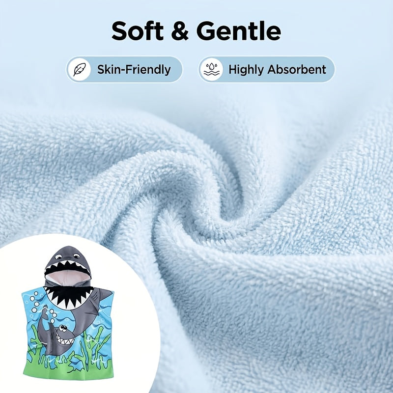 Serviettes de plage capuche pour bébé — Monptitlou