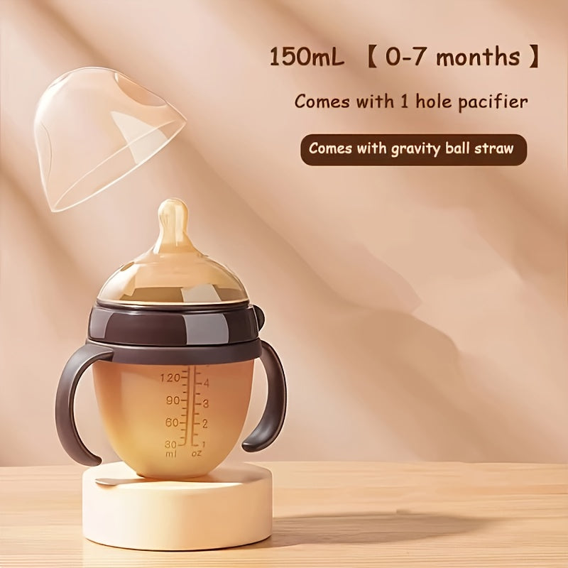 Biberon en silicone 150 ou 250 ml, lait et eau